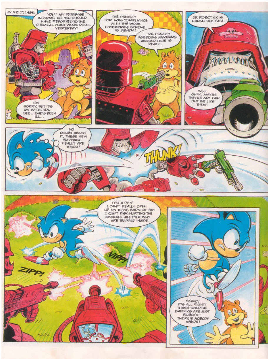 Sonic - The Comic Issue No. 009 Page 7